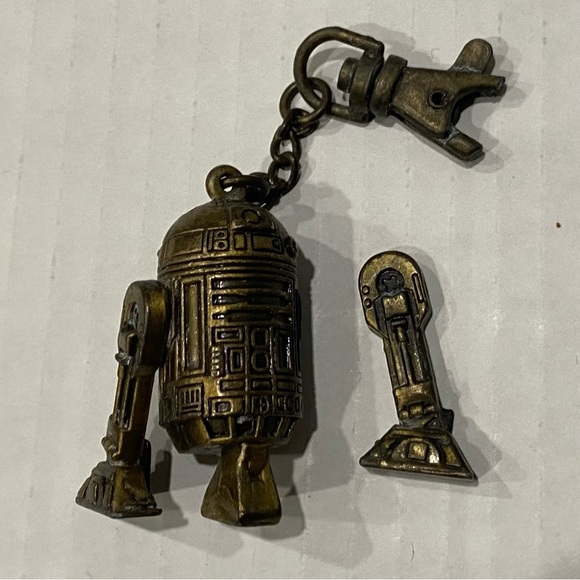 Star Wars lot of 8 mini lunch box w/ key chains vintage - Picture 11 of 16